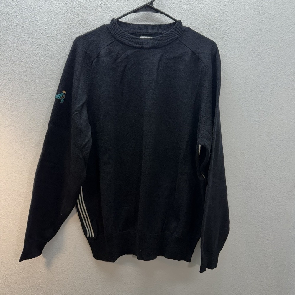 Adidas‎ Coastal Carolina Chanticleers Crewneck Sweater Mens M 100% Wool VTG Y2K